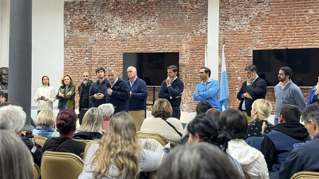 Primer plenario del Partido Nacional luego de las elecciones departamentales. / Foto: X de Álvaro Delgado (@AlvaroDelgadoUy)