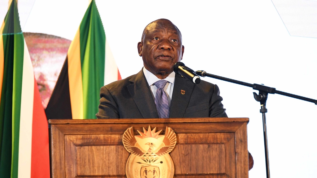 El presidente sudafricano, Cyril Ramaphosa. / Foto: Flickr.