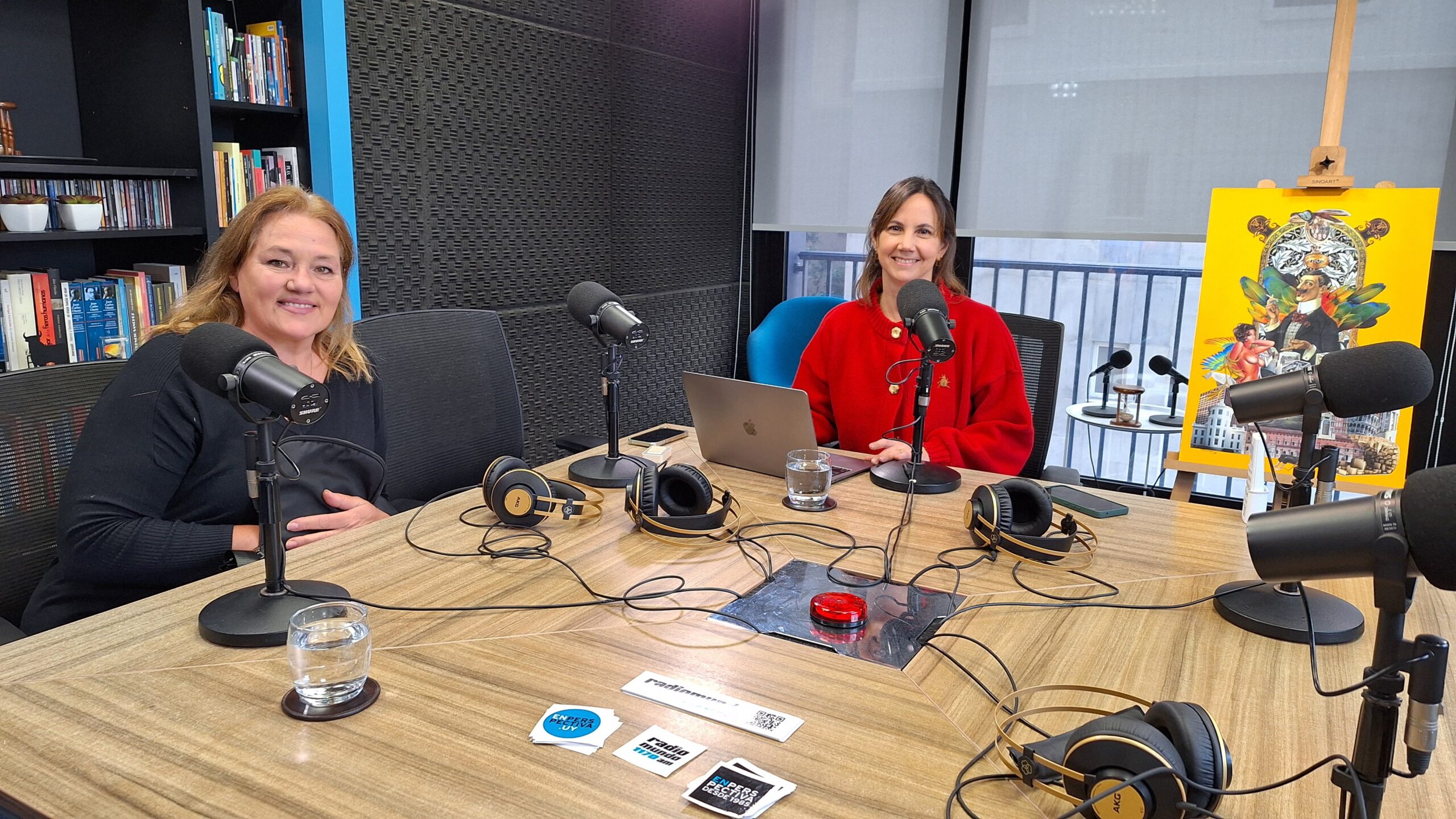 Rosita Schandy con Daniela Bluth en La Conversación