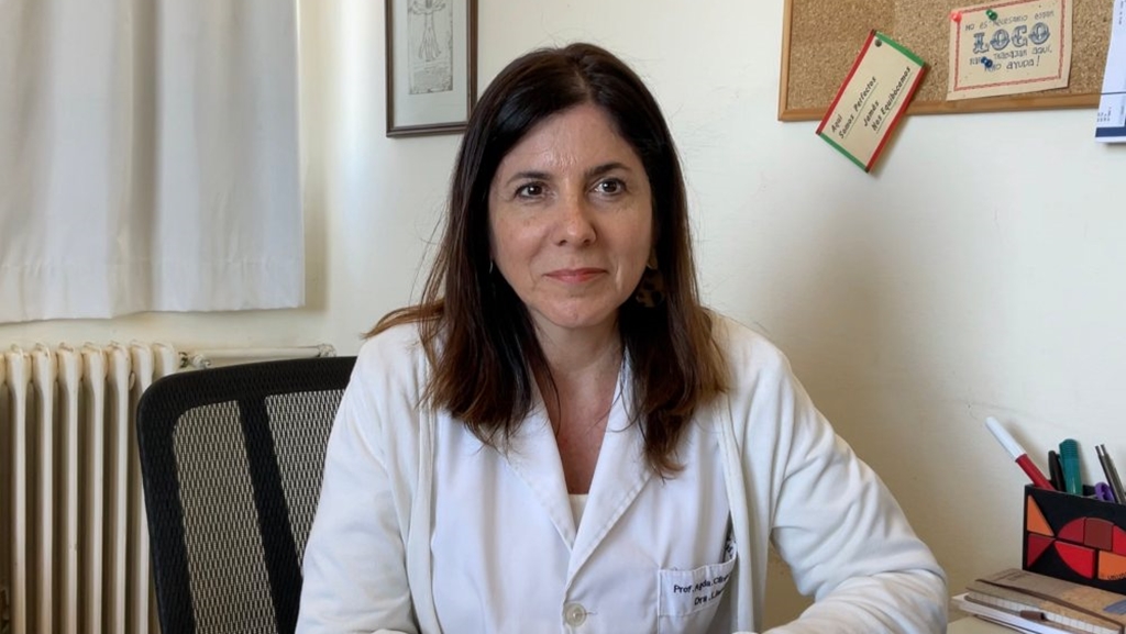 Dra. Laura Llambí, profesora grado 5 y Coordinadora del Programa Nacional de Control de Tabaco. / Foto: Sindicato Médico del Uruguay.