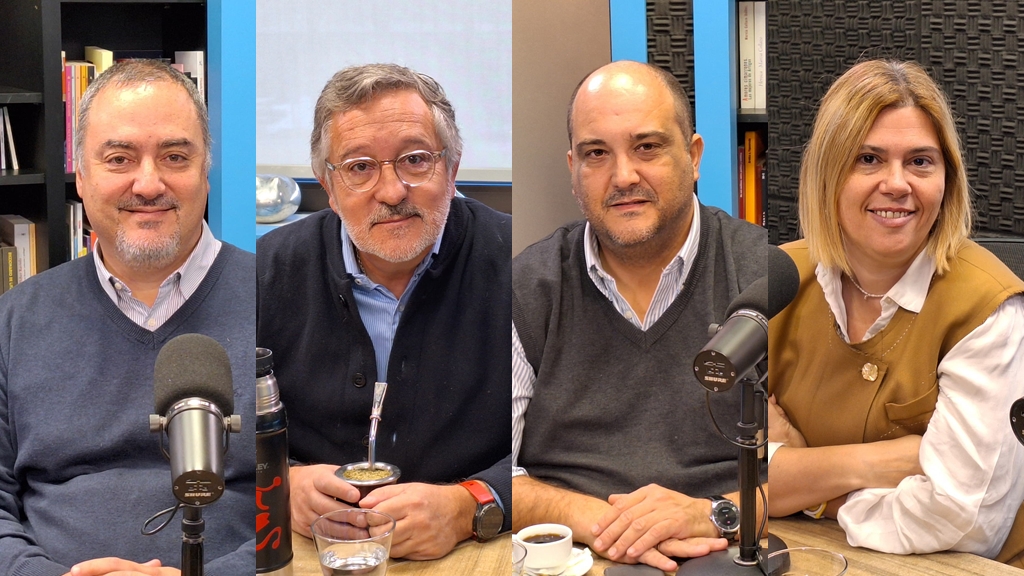 La Tertulia de los Miércoles con Gabriel Budiño, Leonardo Costa, Pablo Díaz y Eleonora Navatta.