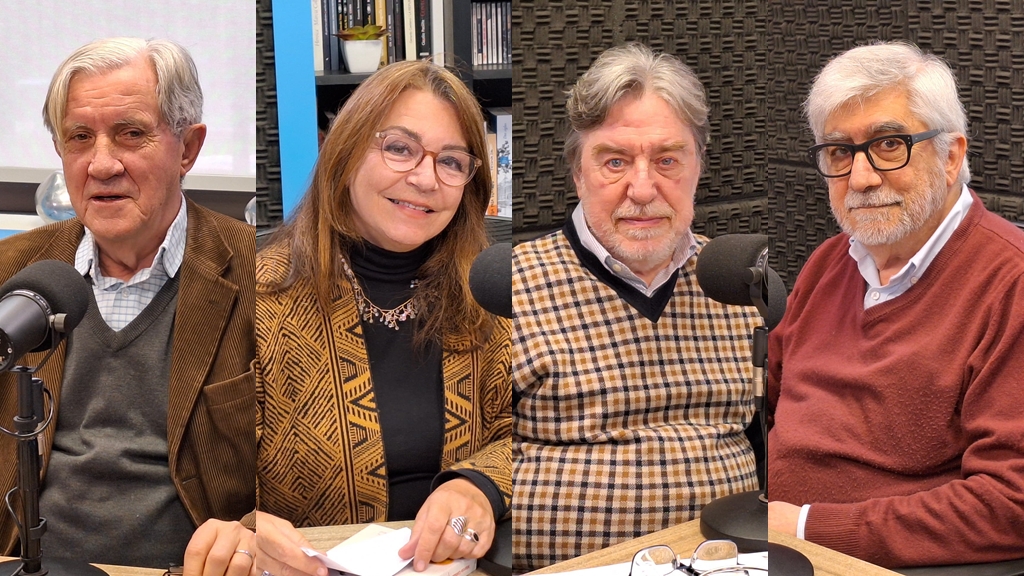 La Tertulia de los Viernes con Alejandro Abal, Marcia Collazo, Víctor Ganon y Juan Grompone.