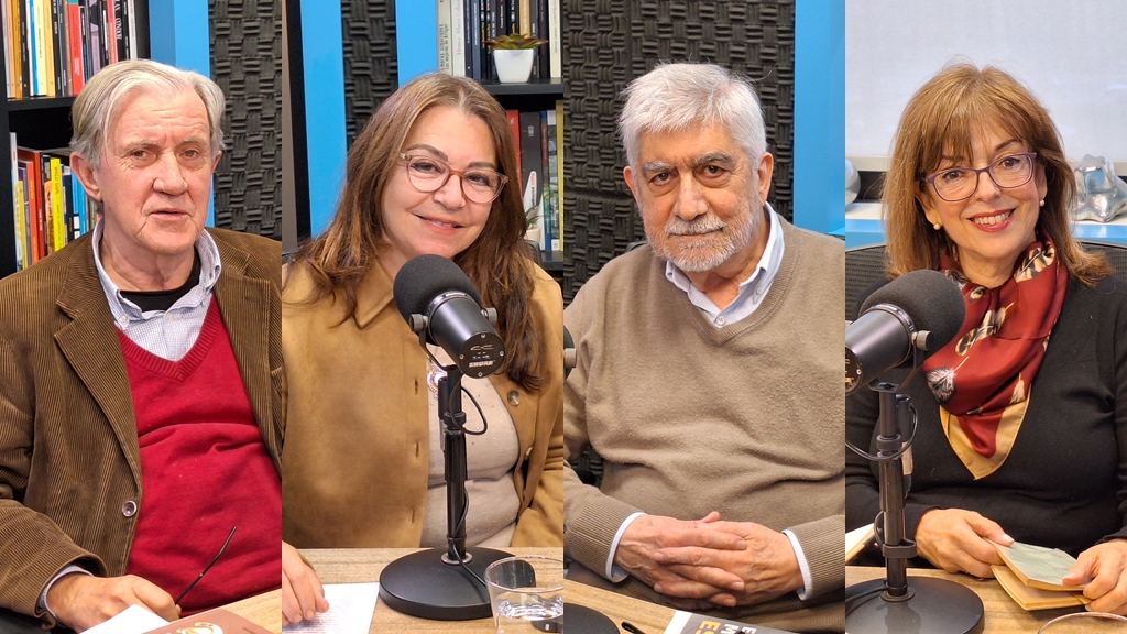 La Tertulia de los Viernes con Alejandro Abal, Marcia Collazo, Juan Grompone y Ana Ribeiro.