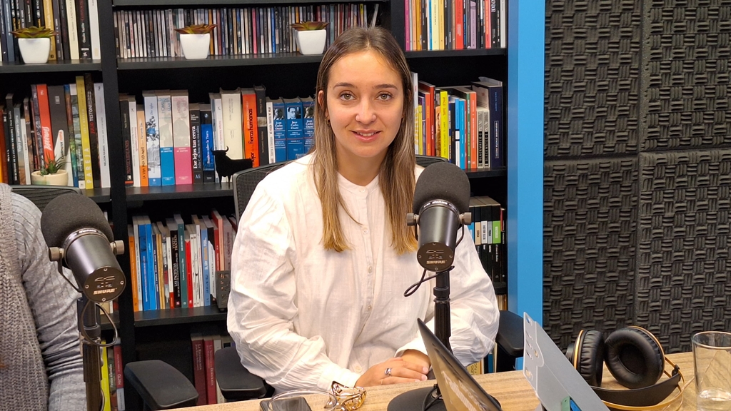 Florencia Correa. Licenciada en Oftalmología, encargada de las pesquisas visuales.