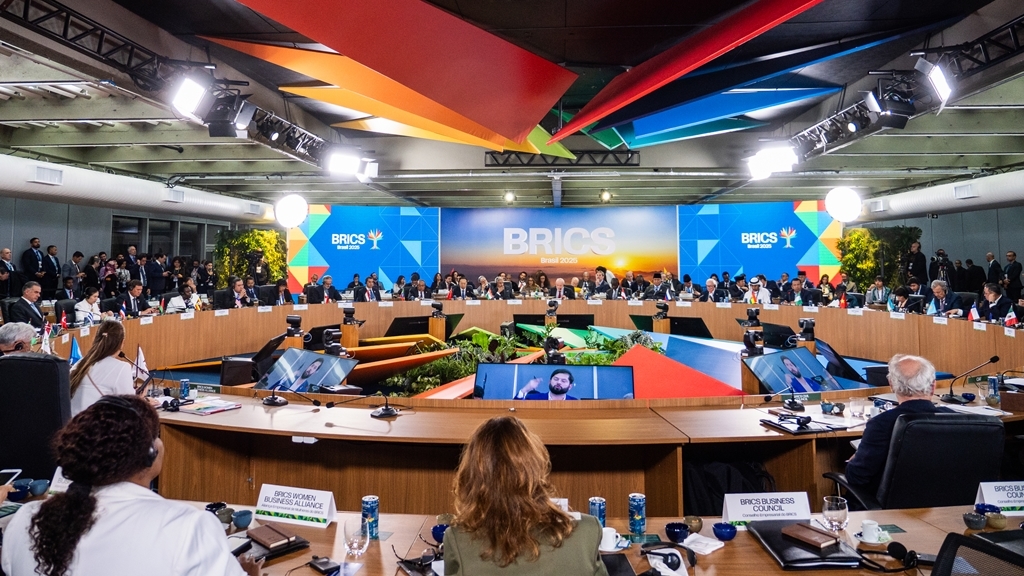17° Cumbre de los países BRICS. Foto: Presidencia.