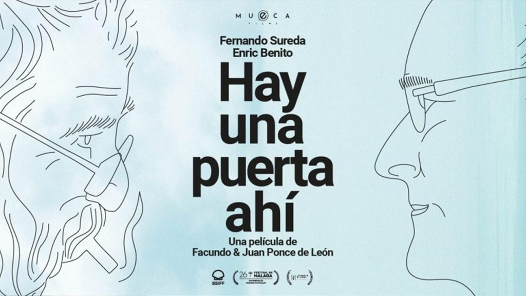 Afiche de la película "Hay una puerta ahí"