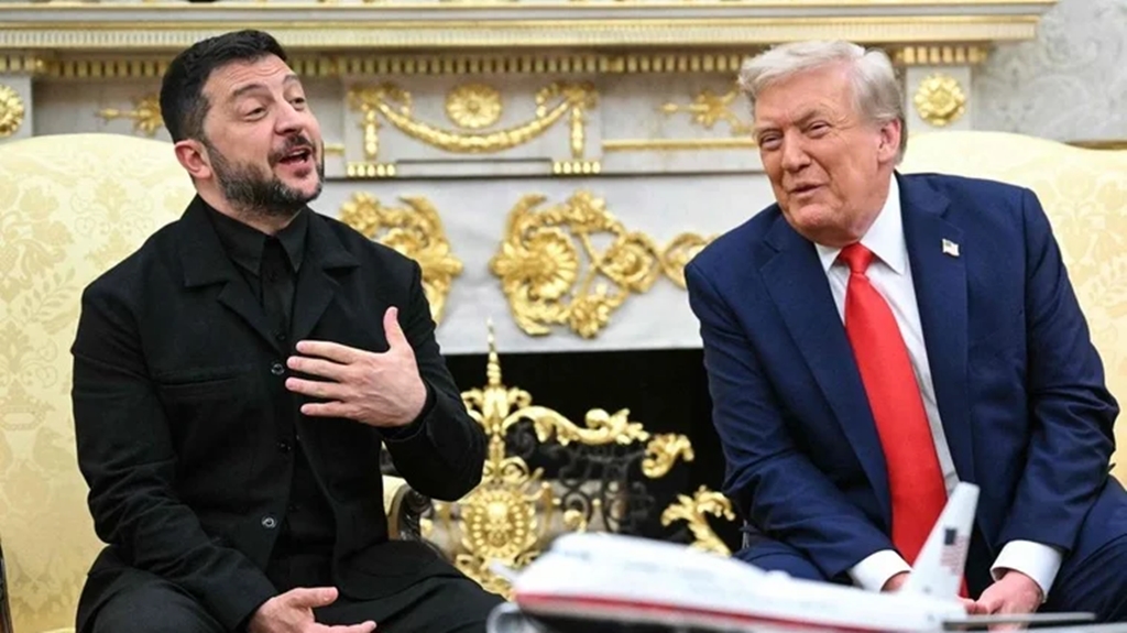 Reunión Trump y Zelenski. Foto: AFP