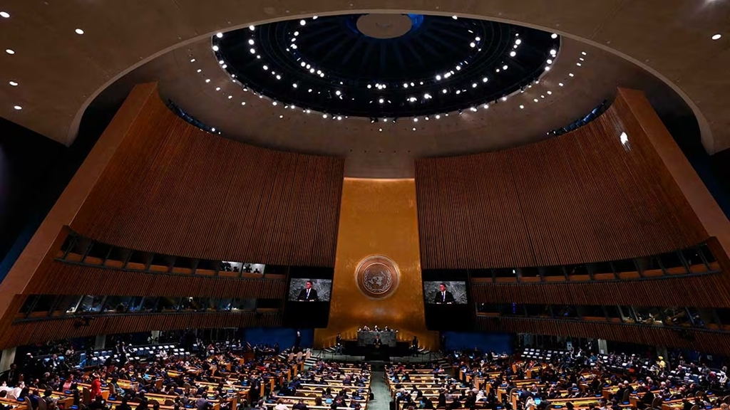 Asamblea General de las Naciones Unidas. Foto: AFP