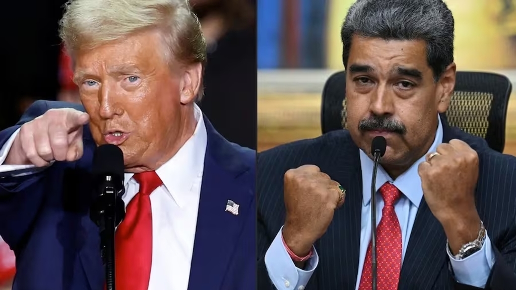 Donald Trump y Nicolás Maduro. Foto: AFP