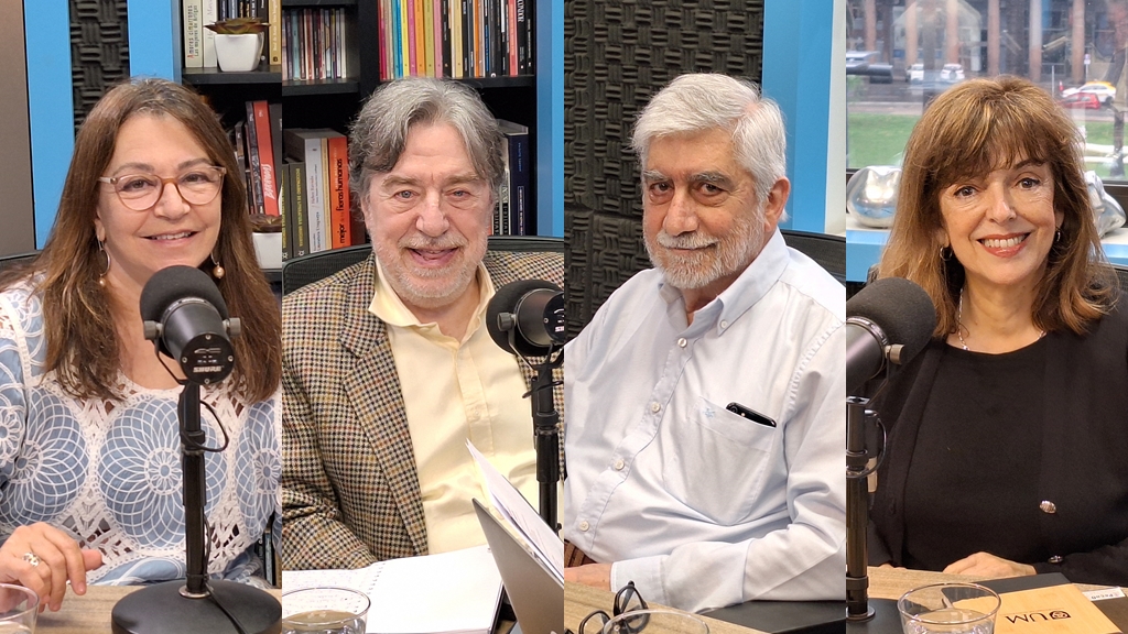 La Tertulia de los Viernes con Marcia Collazo, Victor Ganón, Juan Grompone y Ana Ribeiro.