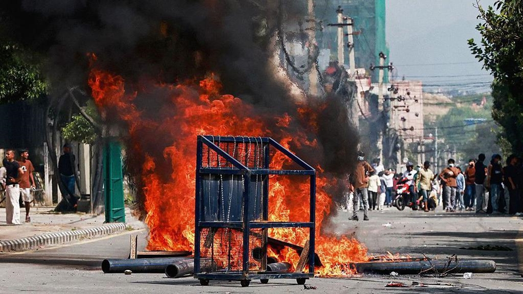 Protestas de la generación Z en países de África. Foto: AFP