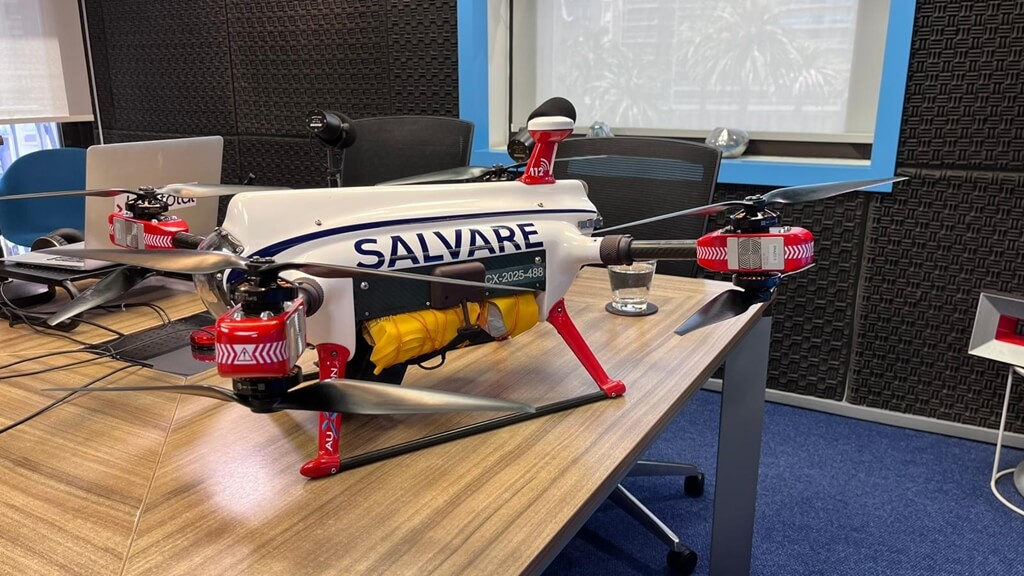 Dron salvavidas