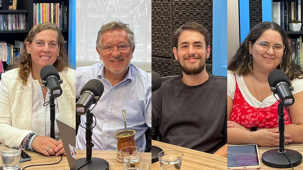 La Tertulia de los Miércoles con Valentina Arlegui, Leonardo Costa, Juan Erosa y Lucía Zapata.
