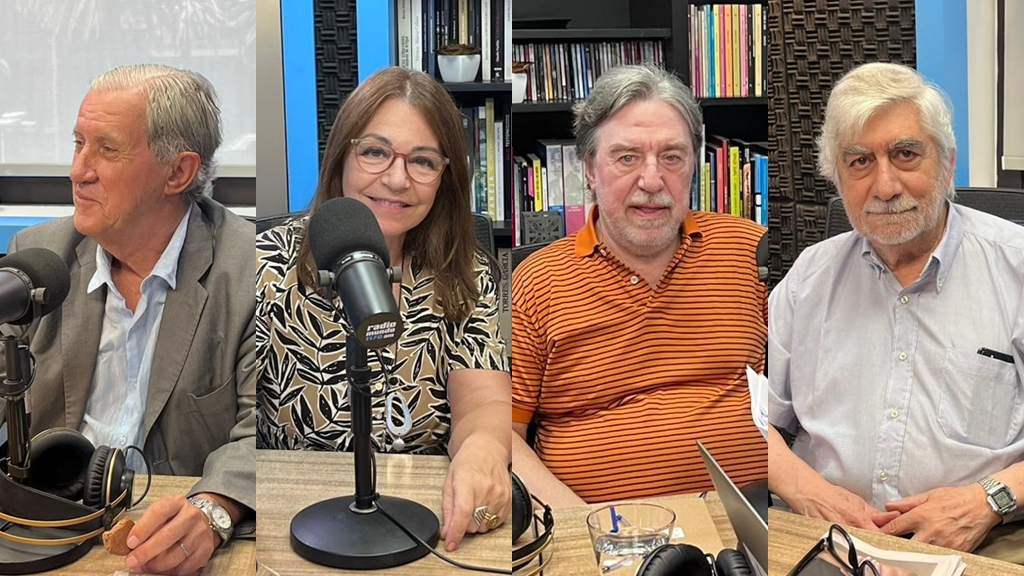 La Tertulia de los Viernes con Alejandro Abal, Marcia Collazo, Víctor Ganón y Juan Grompone.