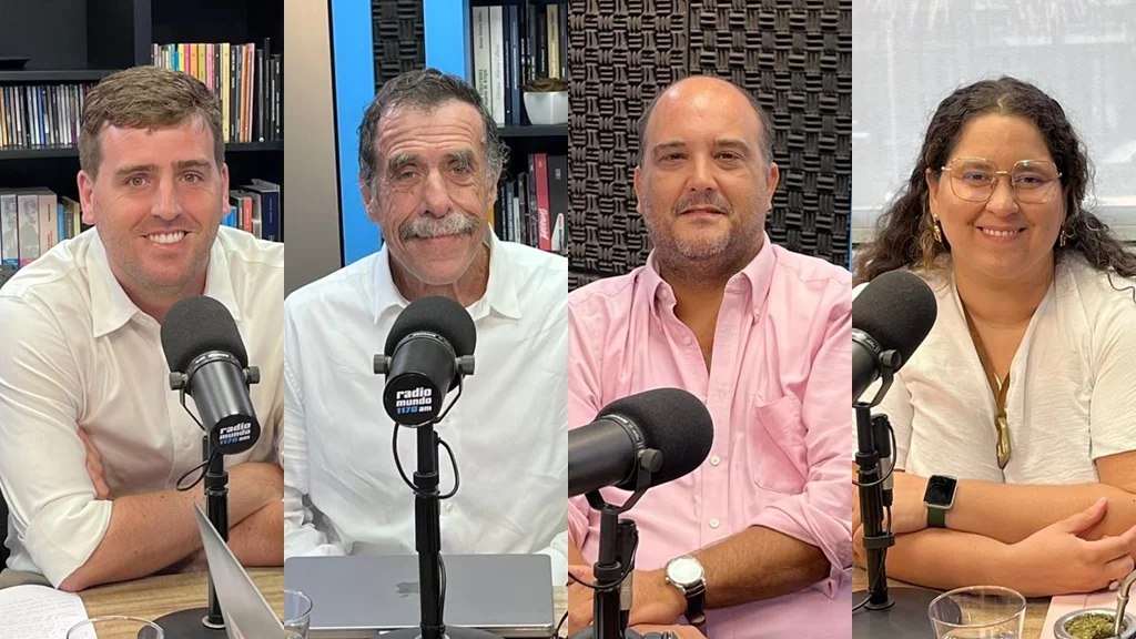 La Tertulia de los Lunes con Matías Bordaberry, Miguel Brechner, Pablo Díaz y Lucía Zapata.