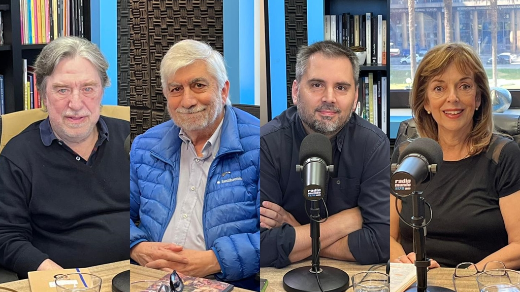 La Tertulia de los Viernes con Víctor Ganón, Juan Grompone, Fernando Medina y Ana Ribeiro.