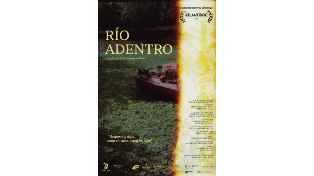 Río adentro documental afiche