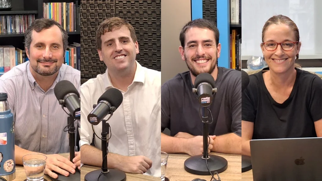 La Tertulia de los Lunes con Gonzalo Baroni, Matías Bordaberry, Juan Erosa y Elisa Lieber.