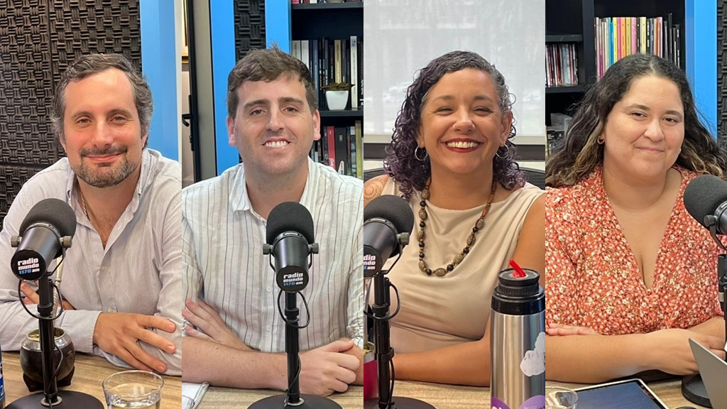 La Tertulia de los Miércoles con Gonzalo Baroni, Matías Bordaberry, Patricia González y Lucía Zapata.