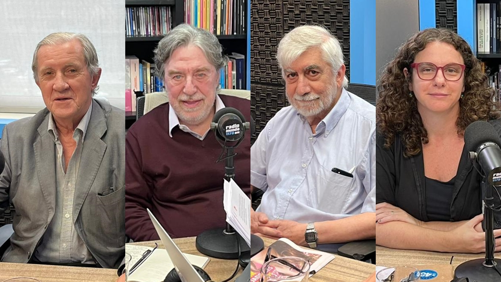 La Tertulia de los Viernes con Alejandro Abal, Víctor Ganón, Juan Grompone y Carolina Porley.