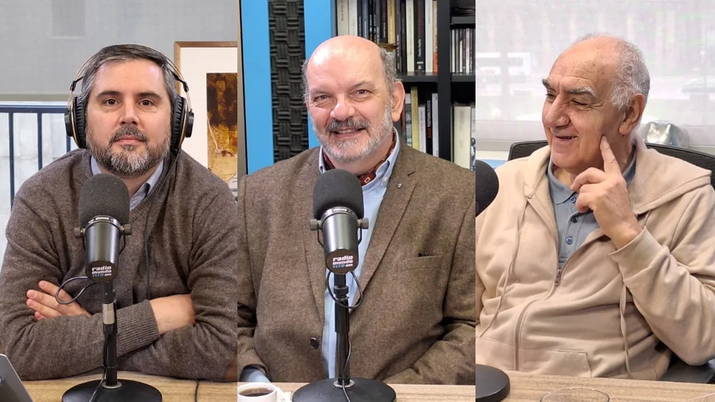 Fernando Medina, Pablo Rocca y Óscar Brando