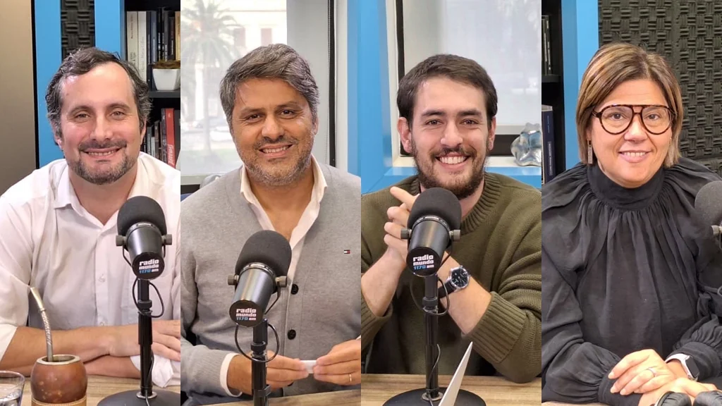 La Tertulia de los Miércoles con Gonzalo Baroni, Martín Bueno, Juan Erosa y Eleonora Navatta.
