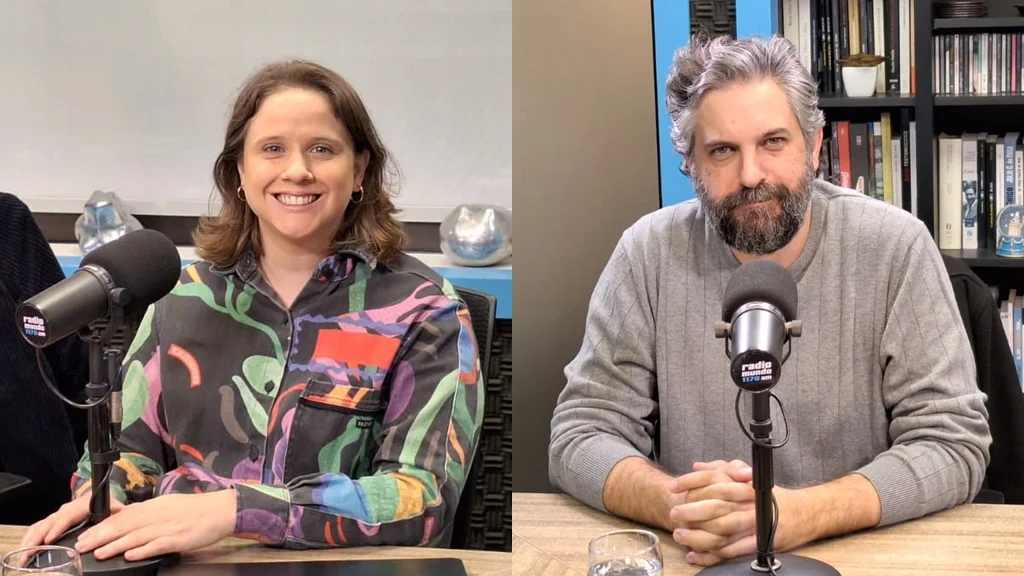 Rocío Schiappapietra y Gabriel Calderón