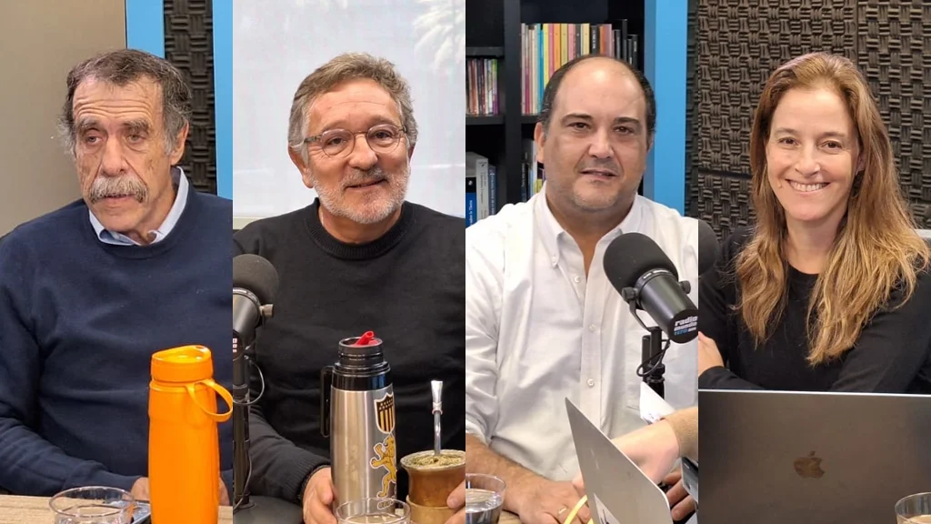 La Tertulia de los Lunes con Miguel Brechner, Leonardo Costa, Pablo Díaz y Elisa Lieber.