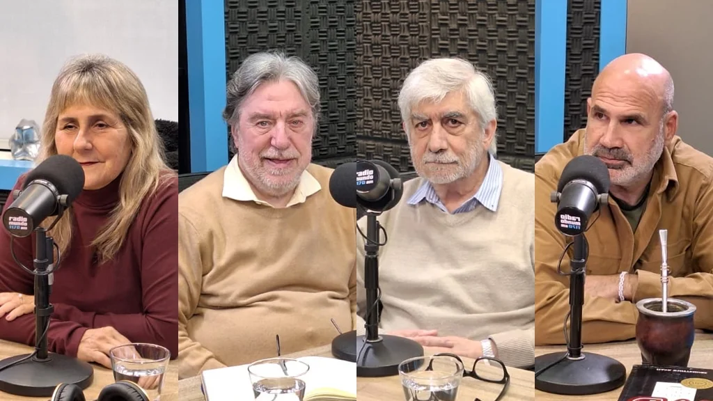 La Tertulia de los Viernes con Mariana Blengio, Víctor Ganón, Juan Grompone y Darío Klein.