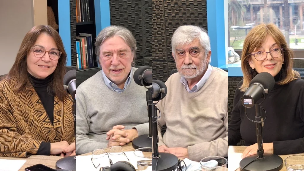 La Tertulia de los Viernes con Marcia Collazo, Víctor Ganón, Juan Grompone y Ana Ribeiro.