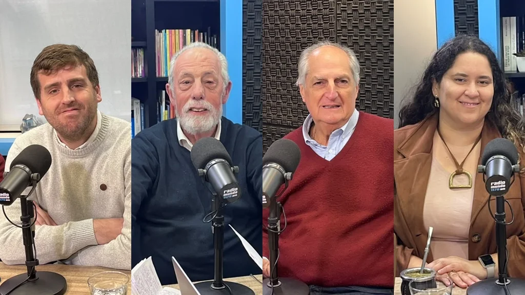 La Tertulia de los Lunes con Matías Bordaberry, Miguel Fernández Galeano, Juan Gabito y Lucía Zapata.