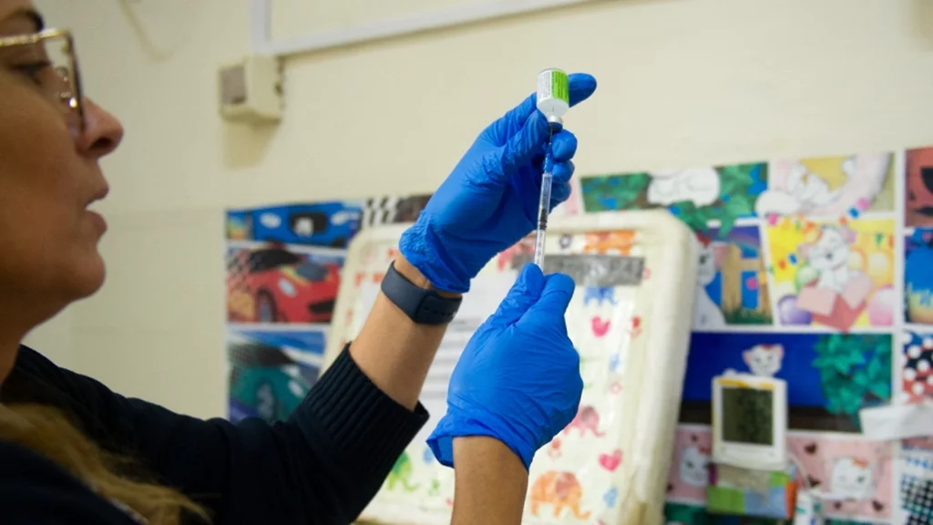Vacunación. Foto: Ministerio de Salud Pública