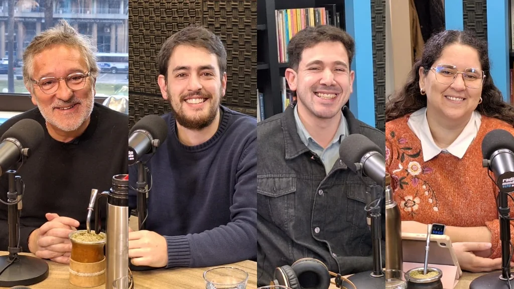 La Tertulia de los Miércoles con Leonardo Costa, Juan Erosa, Martín Moraes y Lucía Zapata.